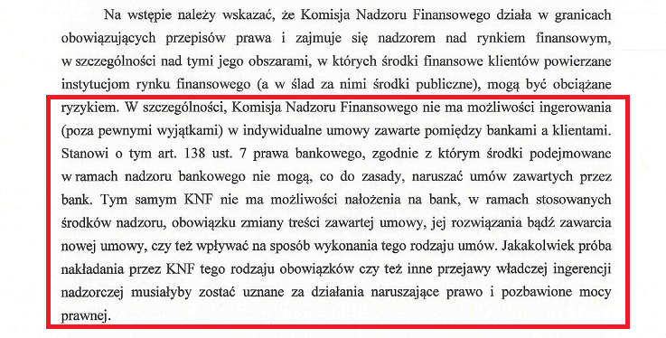 KNF nic nie może