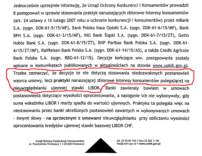 UOKiK pisze, że nic nie może.